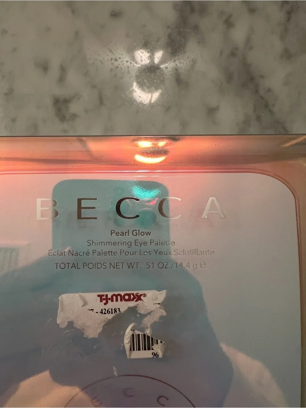 NIB- BECCA Pearl Glow Shimmering Eye Shadow Palette